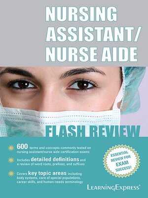 cover image of Nursing Assistant/Nurse Aide Flash Review